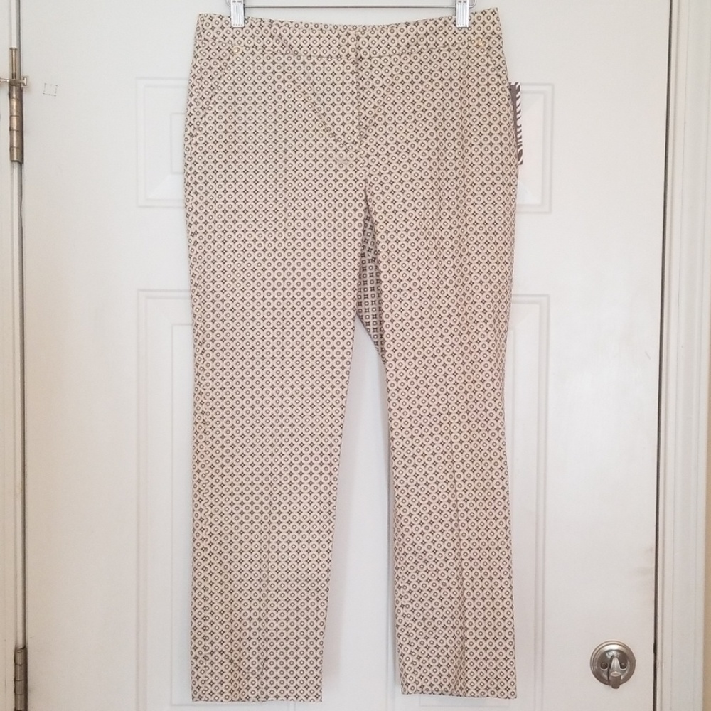 Dana Buchman Geometric Pants